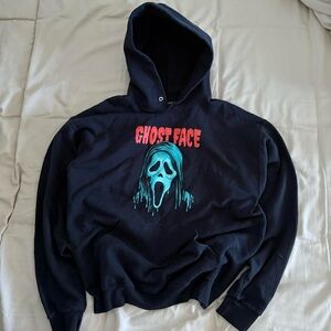 Ghost Face Black Hoodie